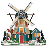 Windmill, Set of 2, Facade